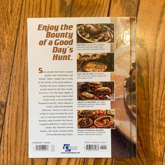 THE COMPLETE HUNTER VENISON COOKERY COOKBOOK 128 PAGES, COLOR - Picture 2 of 3